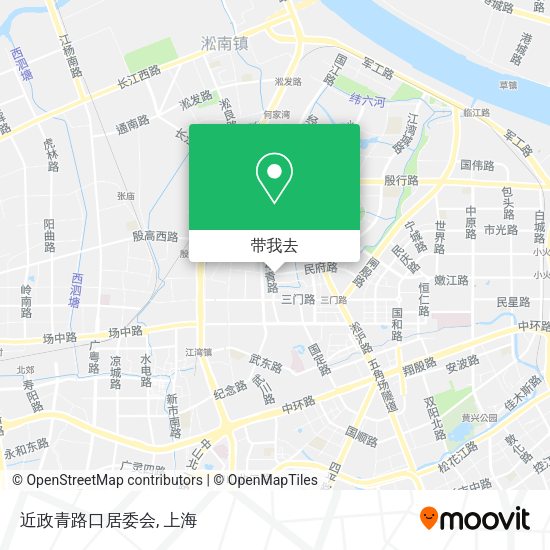 近政青路口居委会地图