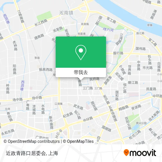 近政青路口居委会地图