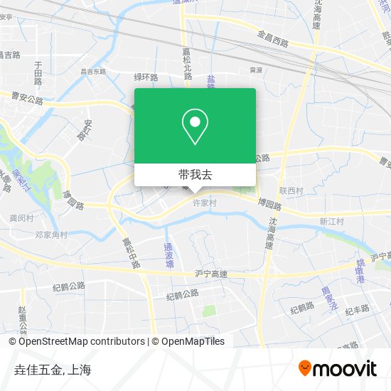 垚佳五金地图