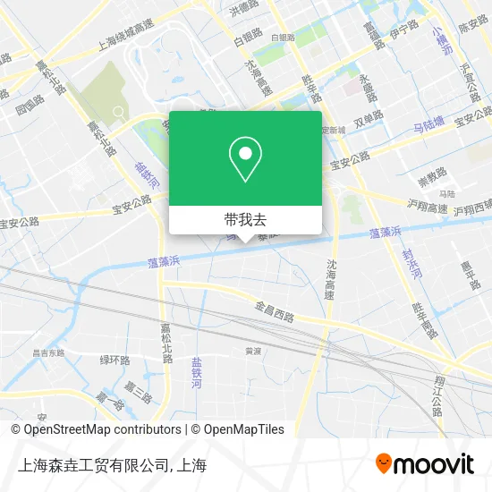 上海森垚工贸有限公司地图