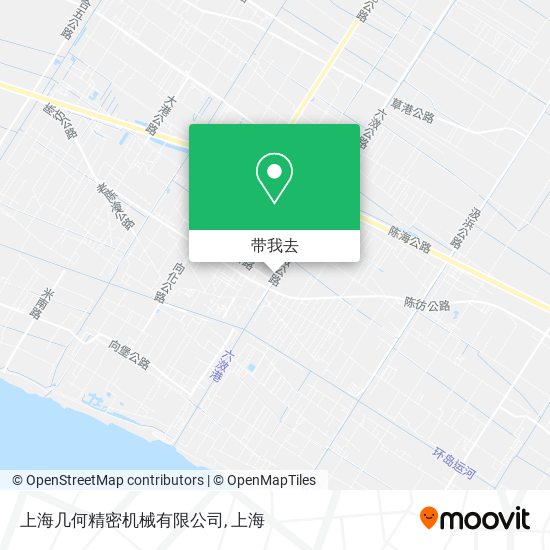 上海几何精密机械有限公司地图