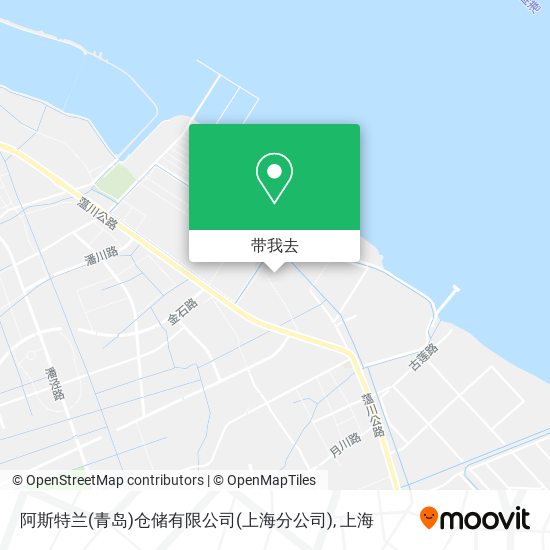 阿斯特兰(青岛)仓储有限公司(上海分公司)地图