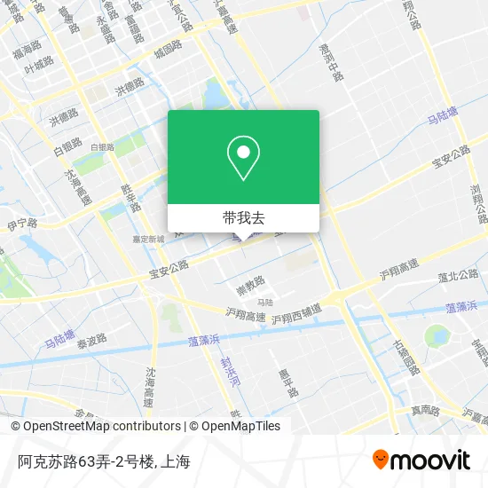 阿克苏路63弄-2号楼地图