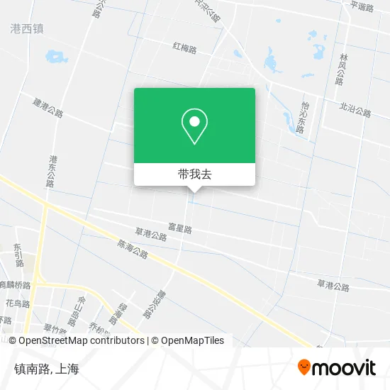镇南路地图
