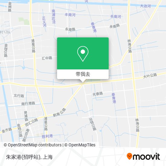 朱家港(招呼站)地图
