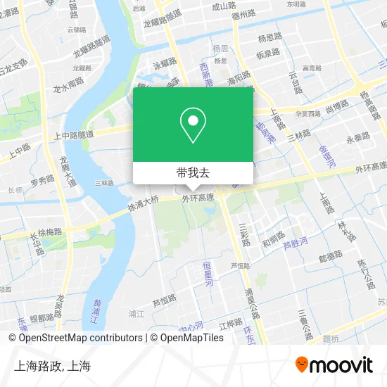 上海路政地图