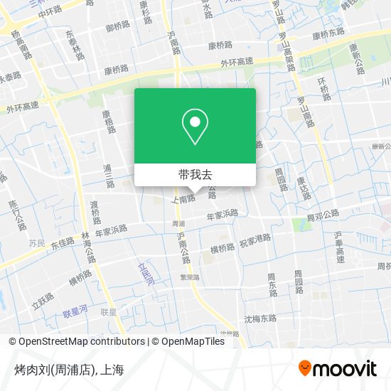 烤肉刘(周浦店)地图