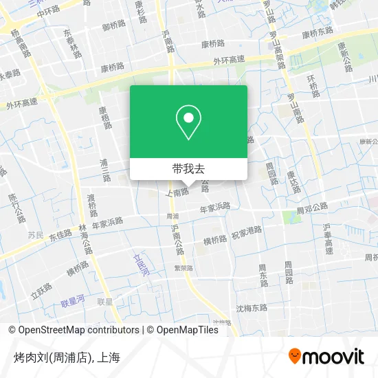 烤肉刘(周浦店)地图