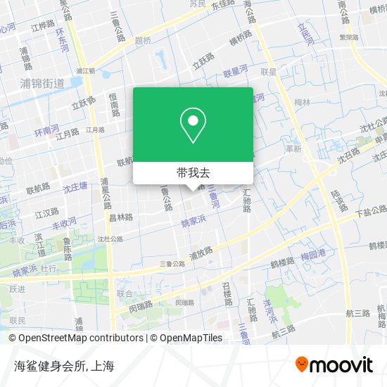 海鲨健身会所地图