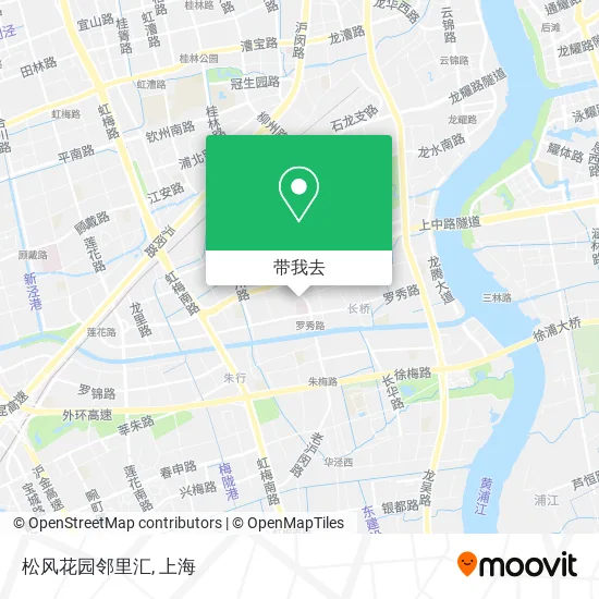 松风花园邻里汇地图