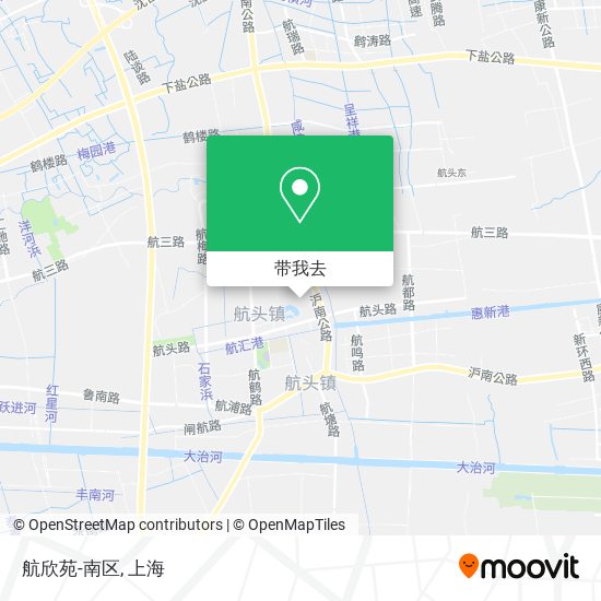 航欣苑-南区地图