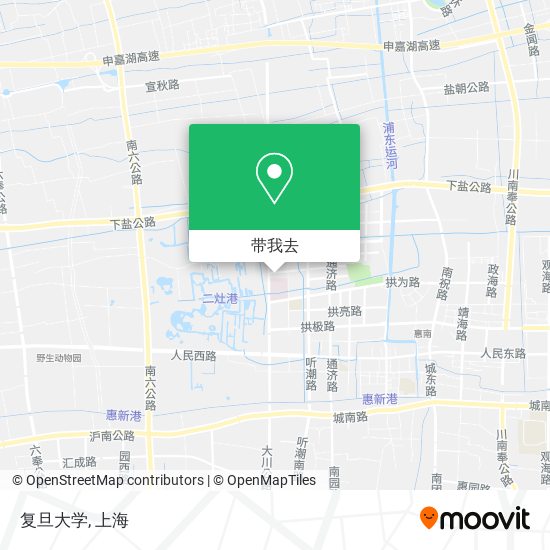 复旦大学地图