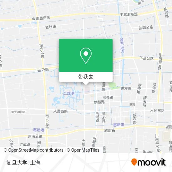 复旦大学地图