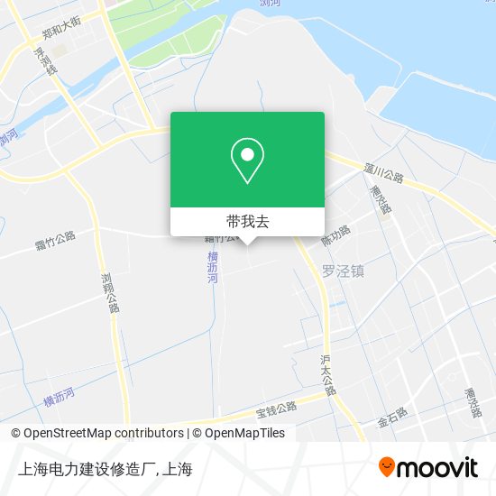 上海电力建设修造厂地图