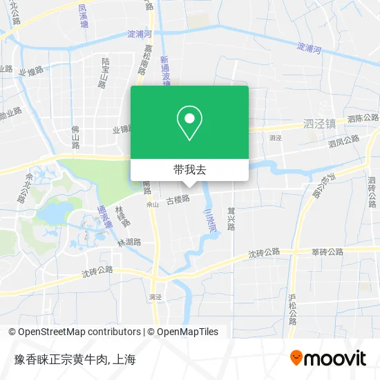 豫香睐正宗黄牛肉地图