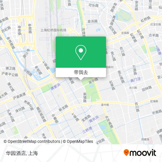 华园酒店地图