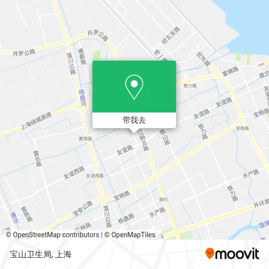 宝山卫生局地图