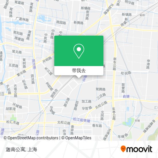 迦南公寓地图