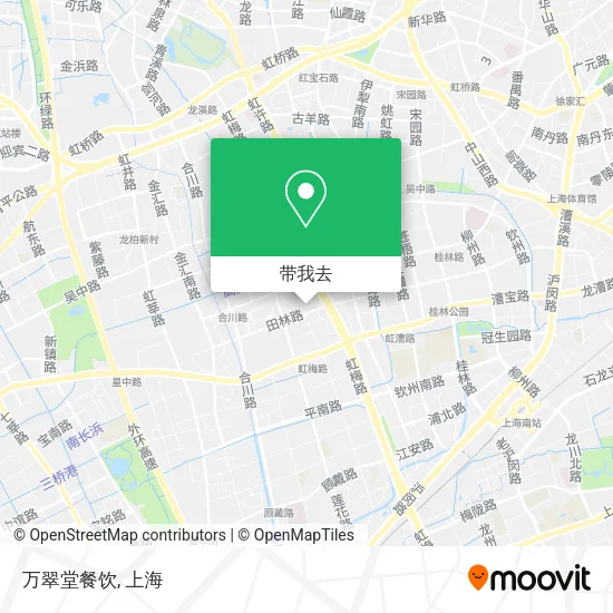 万翠堂餐饮地图