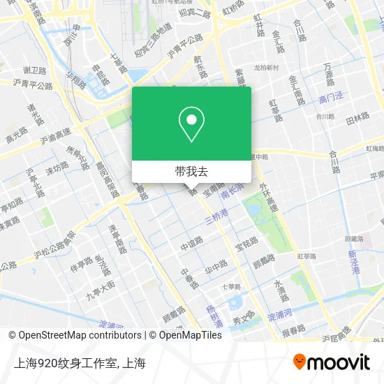 上海920纹身工作室地图