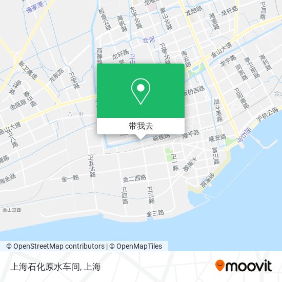 上海石化原水车间地图