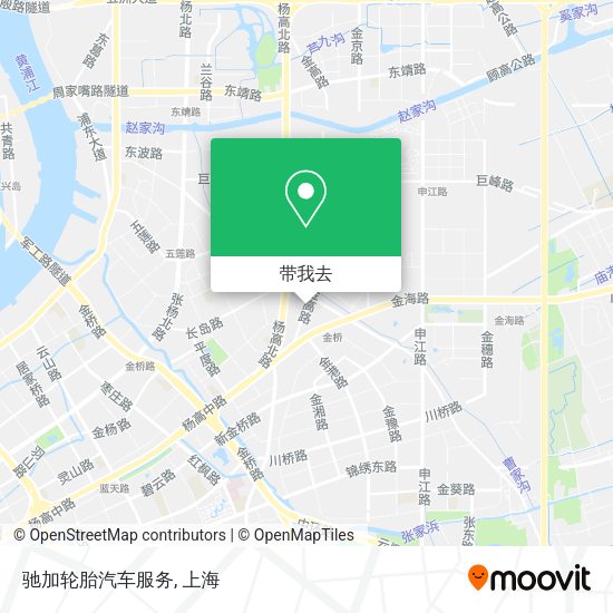 驰加轮胎汽车服务地图