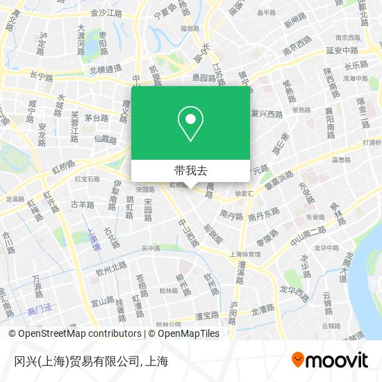 冈兴(上海)贸易有限公司地图