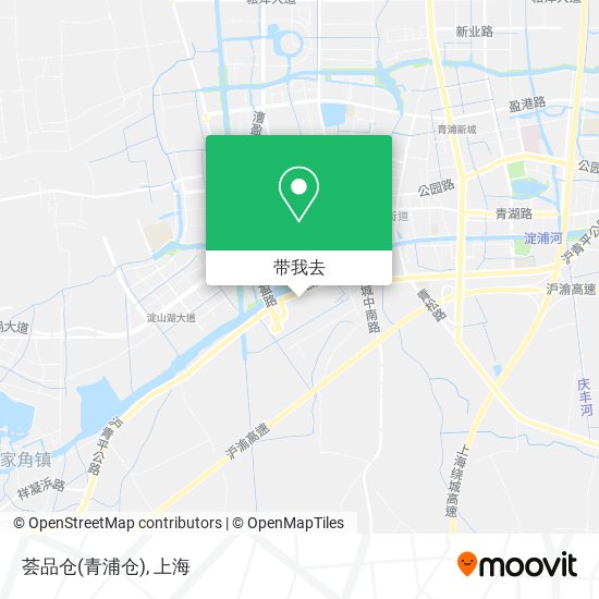 荟品仓(青浦仓)地图