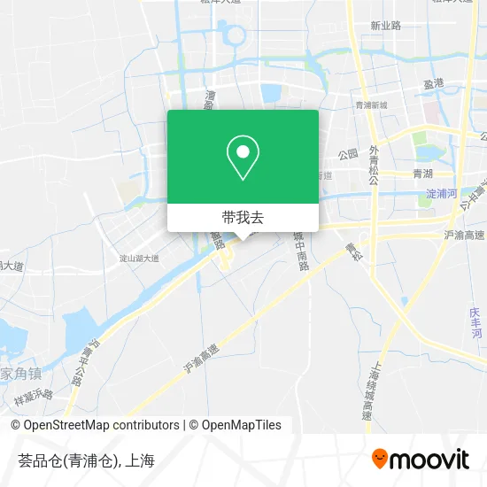 荟品仓(青浦仓)地图