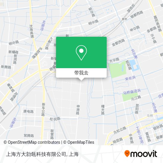 上海方大勍瓴科技有限公司地图