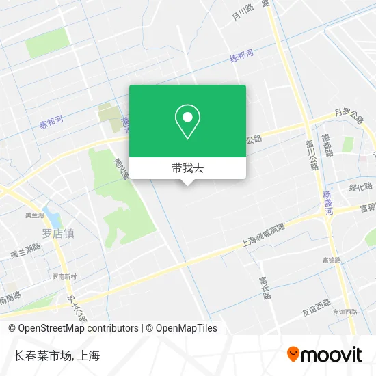 长春菜市场地图