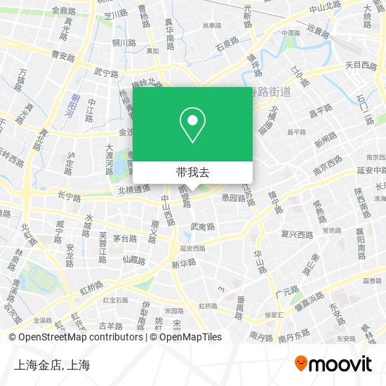 上海金店地图