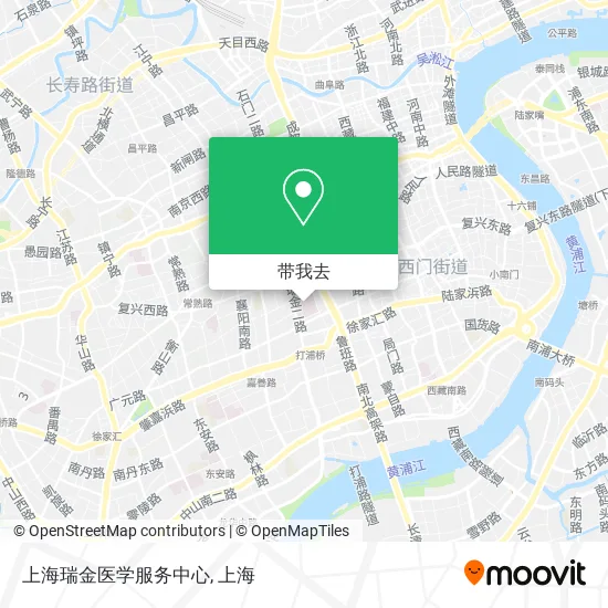 上海瑞金医学服务中心地图