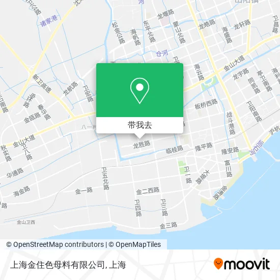 上海金住色母料有限公司地图