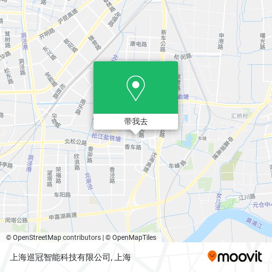 上海巡冠智能科技有限公司地图