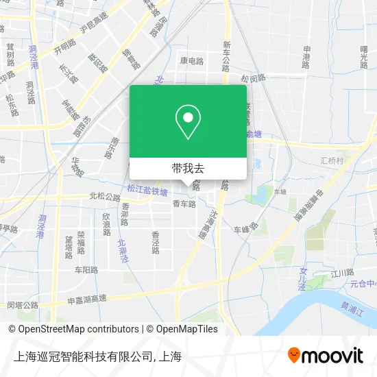 上海巡冠智能科技有限公司地图