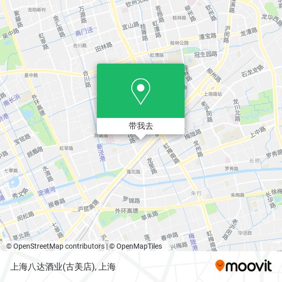 上海八达酒业(古美店)地图