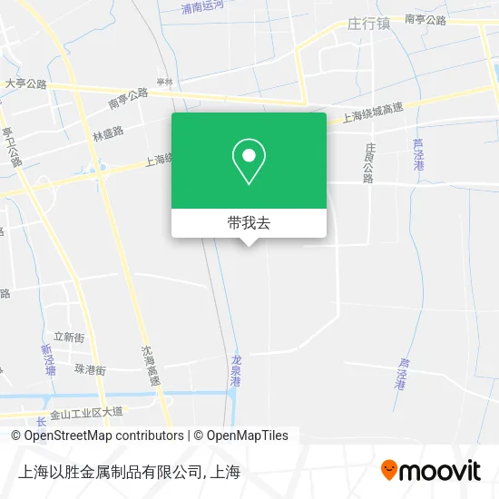 上海以胜金属制品有限公司地图