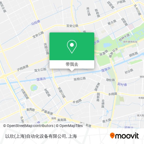 以欣(上海)自动化设备有限公司地图