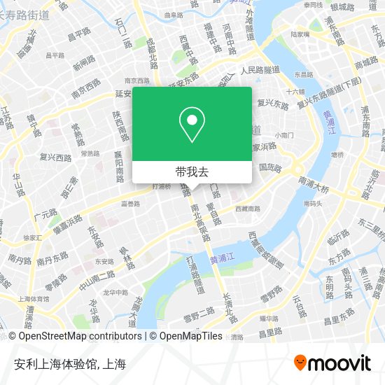 安利上海体验馆地图