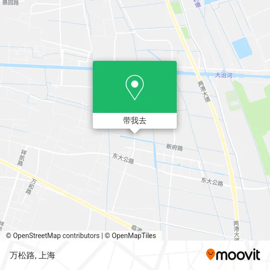 万松路地图