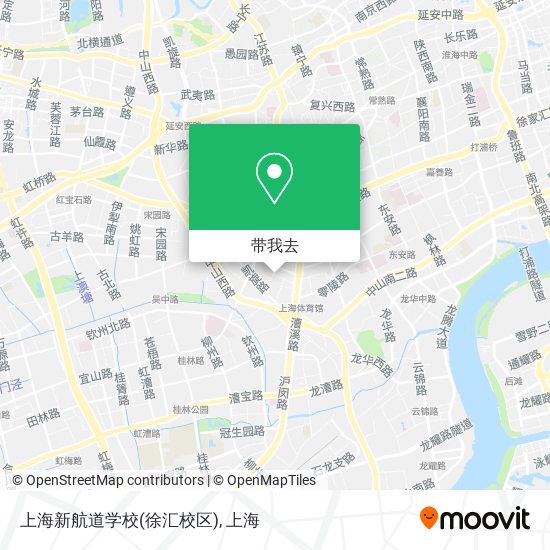 上海新航道学校(徐汇校区)地图