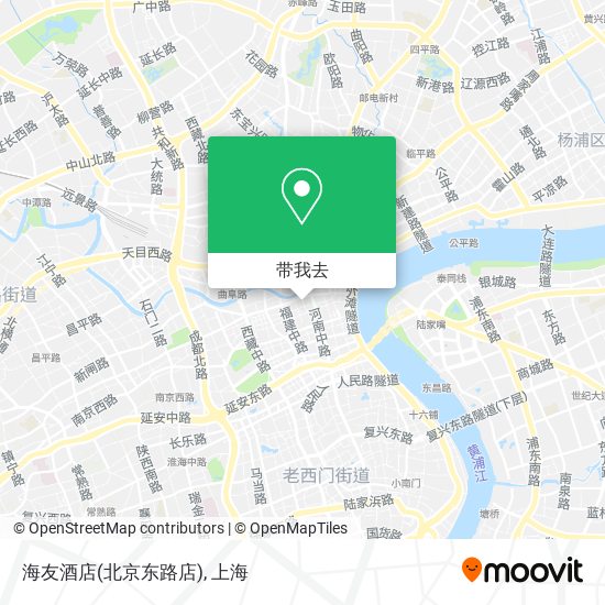 海友酒店(北京东路店)地图