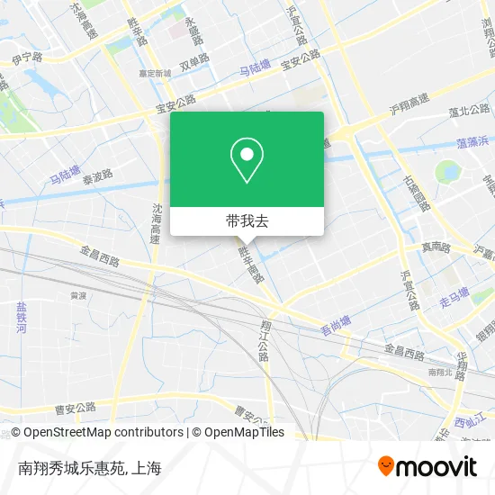 南翔秀城乐惠苑地图