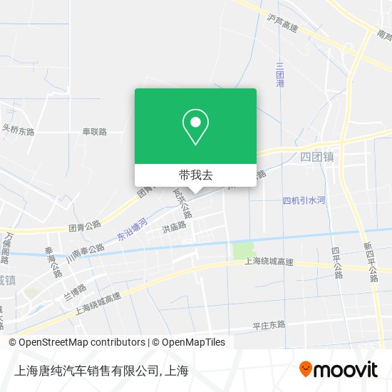 上海唐纯汽车销售有限公司地图