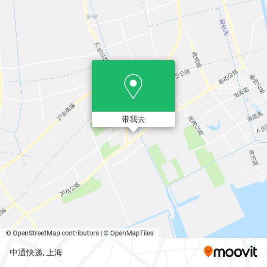 中通快递地图