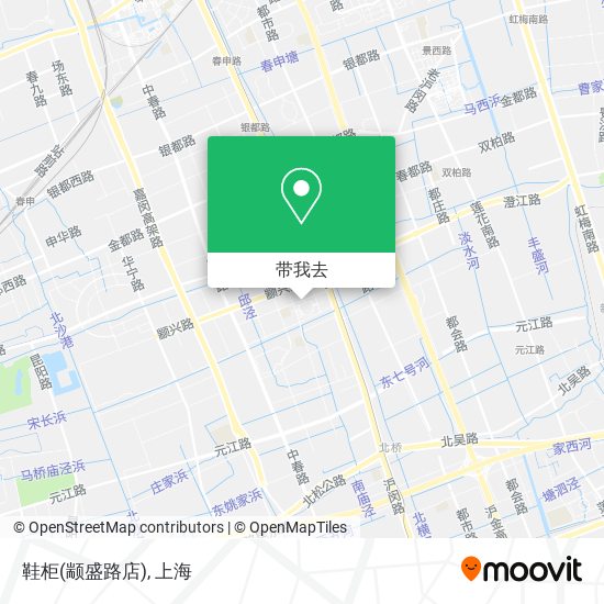 鞋柜(颛盛路店)地图