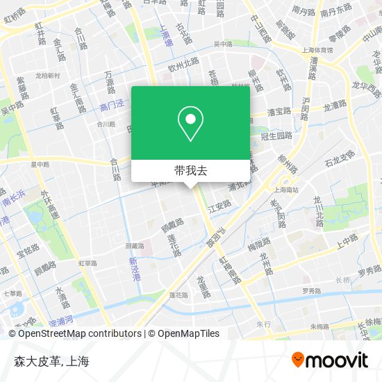 森大皮革地图