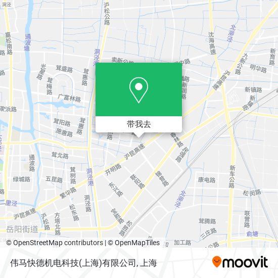 伟马快德机电科技(上海)有限公司地图