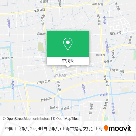 中国工商银行24小时自助银行(上海市赵巷支行)地图